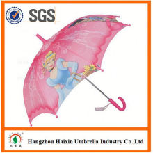 Profesional Auto abierto impresión lindo paraguas de niños pequeños